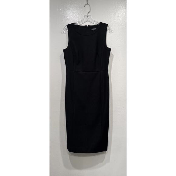 J.CREW Dresses & Skirts - J. Crew Four Season Stretch Sheath Dress Womens Black Classic Work Career 6